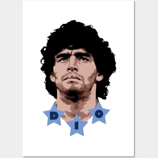 maradona Posters and Art